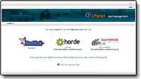 cPanel Webmail Login 